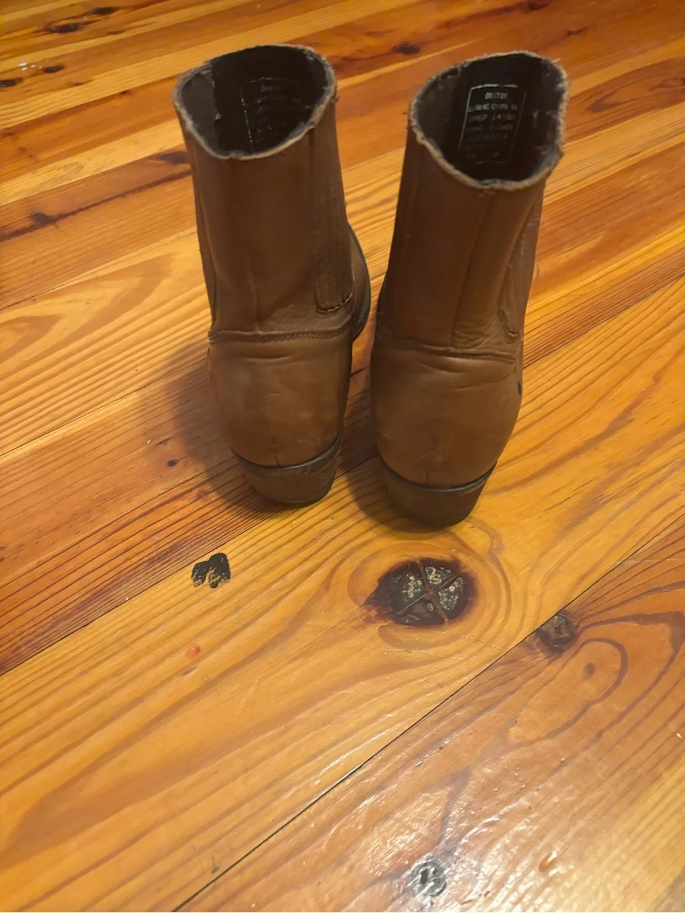 Harley-Davidson Brown Leather Women's Ankle Booties